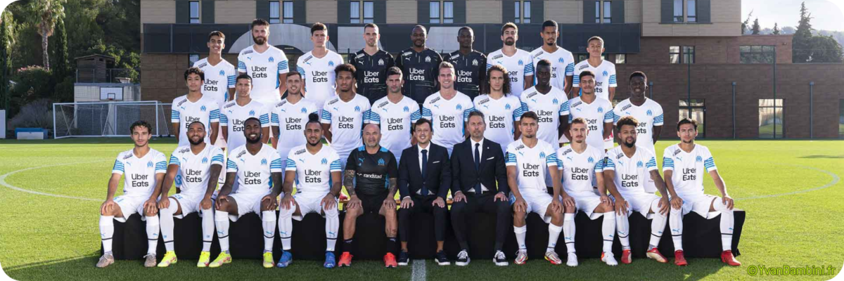 Equipe de l'OM - Saison 2021-2022